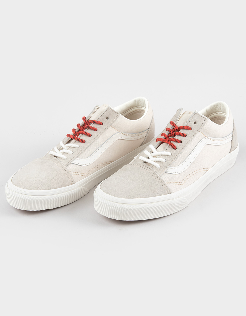 VANS Old Skool Womens Shoes - WHITE