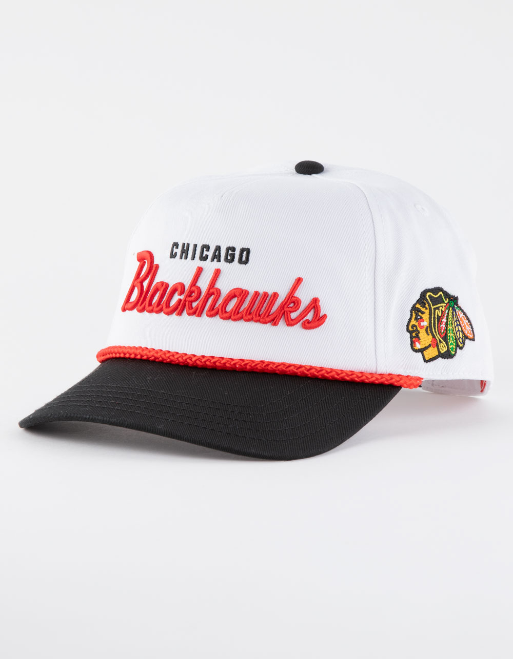 AMERICAN NEEDLE Roscoe Chicago Blackhawks Mens Snapback Hat