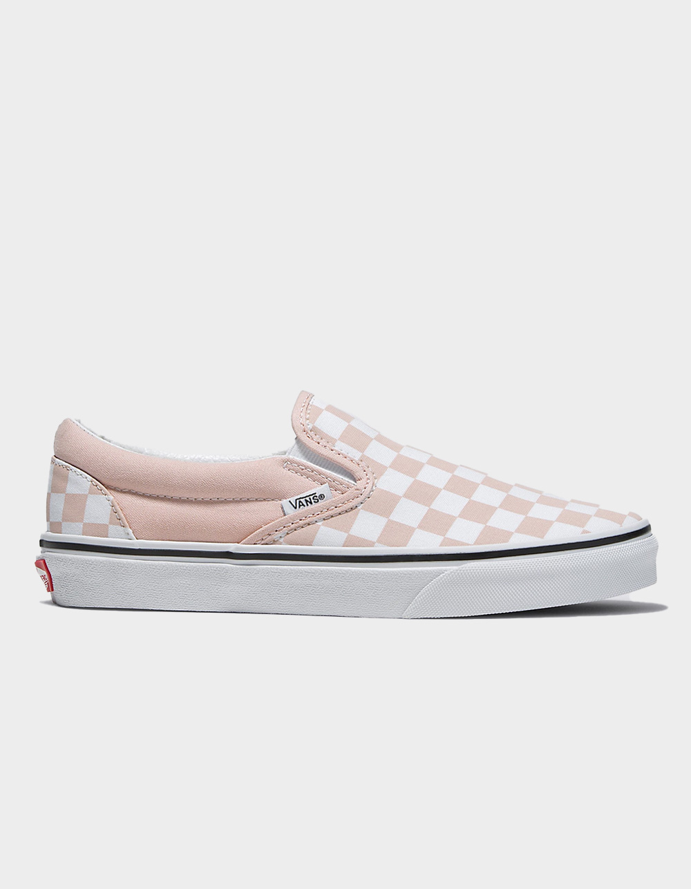vans rose slip ons