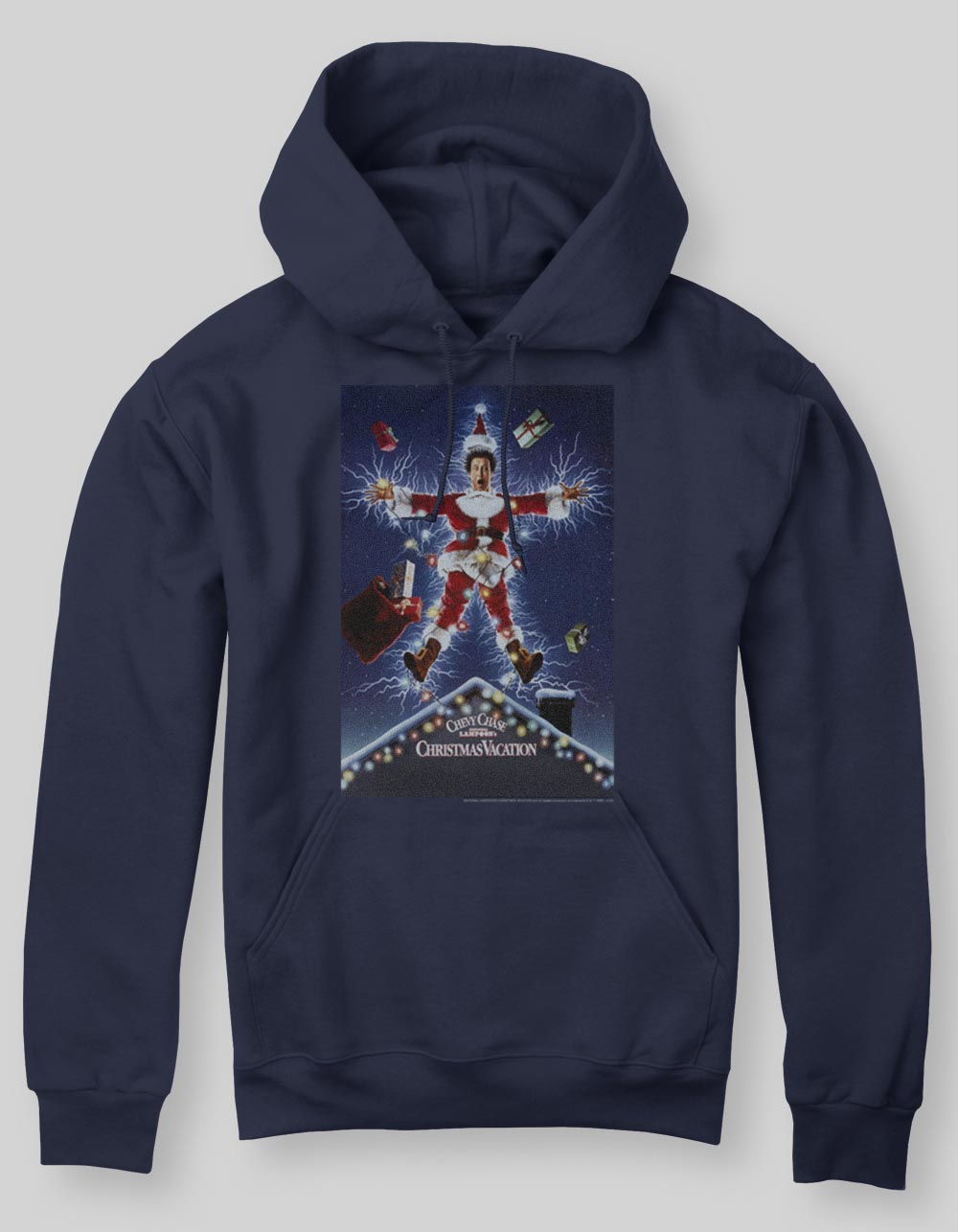 NATIONAL LAMPOON'S CHRISTMAS VACATION Poster Unisex Hoodie - NAVY