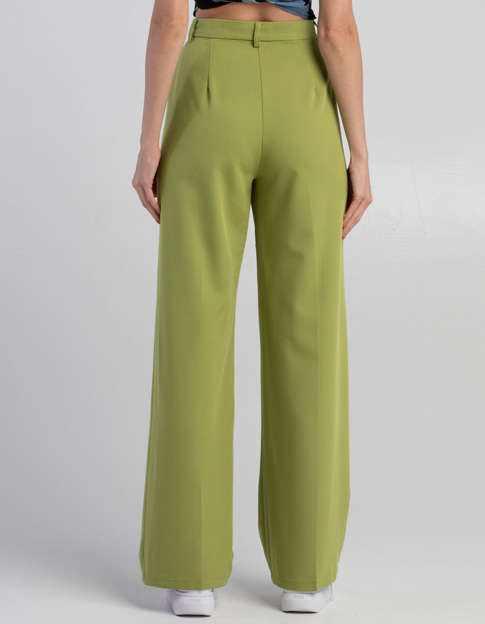 MOTEL Abba Womens Trouser Pants - GREEN | Tillys
