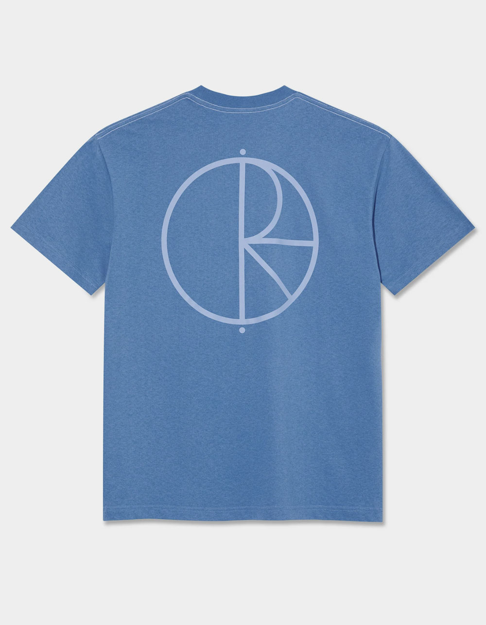 POLAR SKATE CO. Contrast Stroke Logo Mens Tee - BLUE