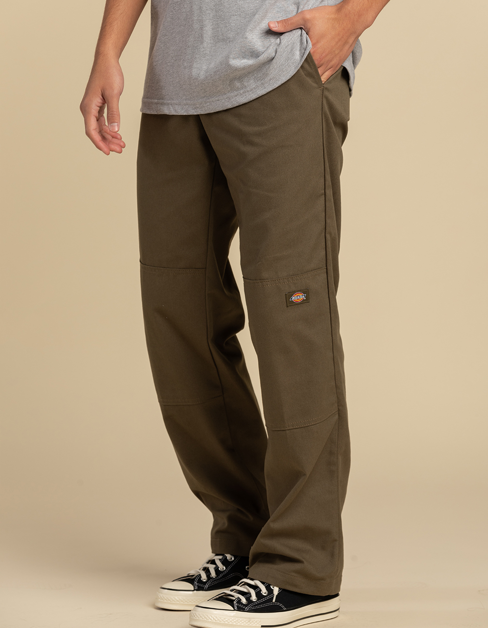 Dickies Men's Twill Double Knee Work Pants