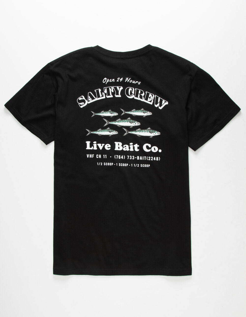 SALTY CREW Rat Pack Mens Black T-Shirt image number 0