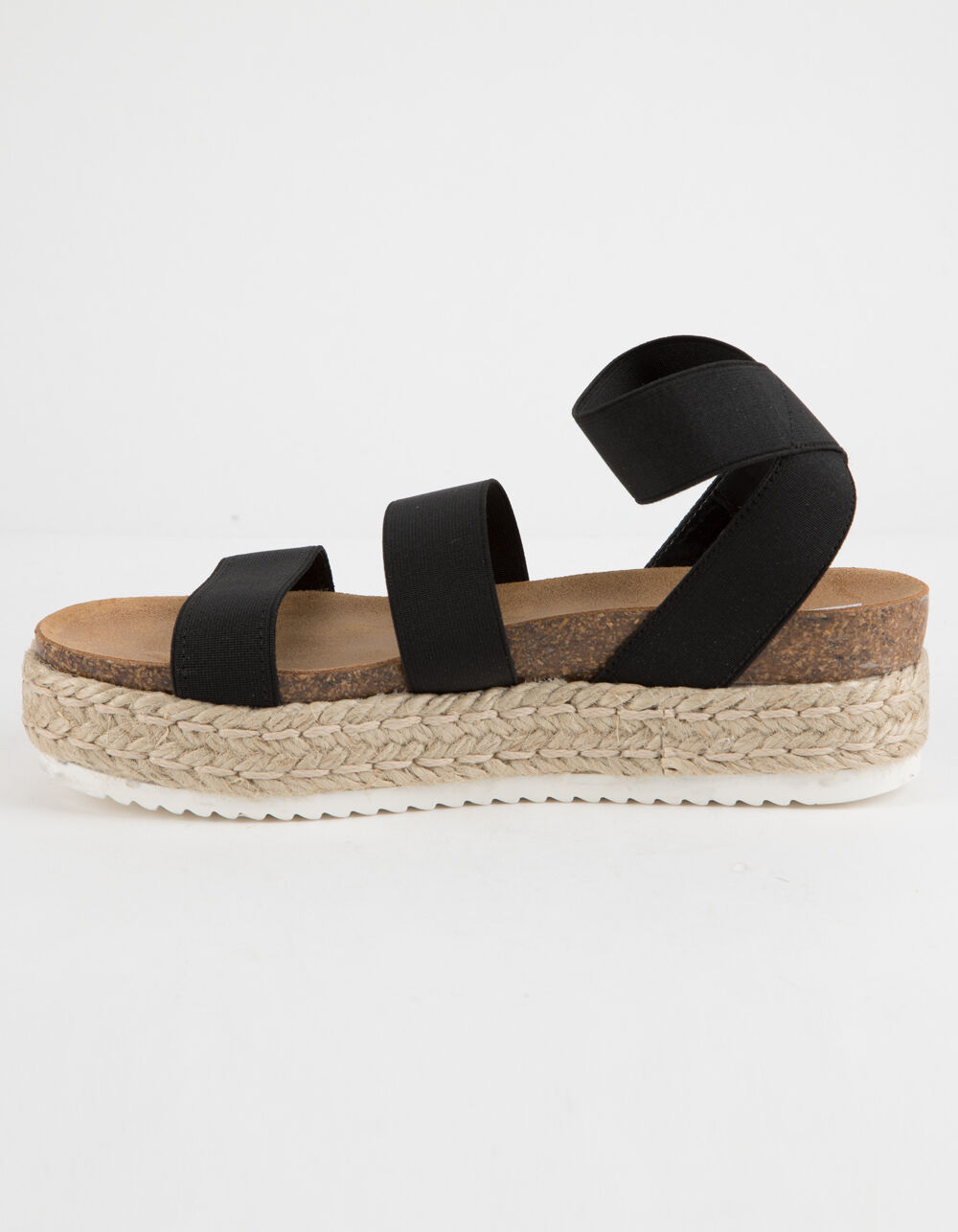 STEVE MADDEN Kimmie Womens Platform Espadrille Sandals - BLACK | Tillys