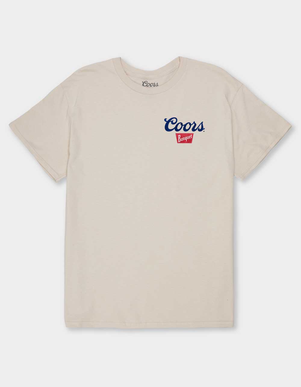 COORS Banquet Lasso Up Unisex Tee - SAND
