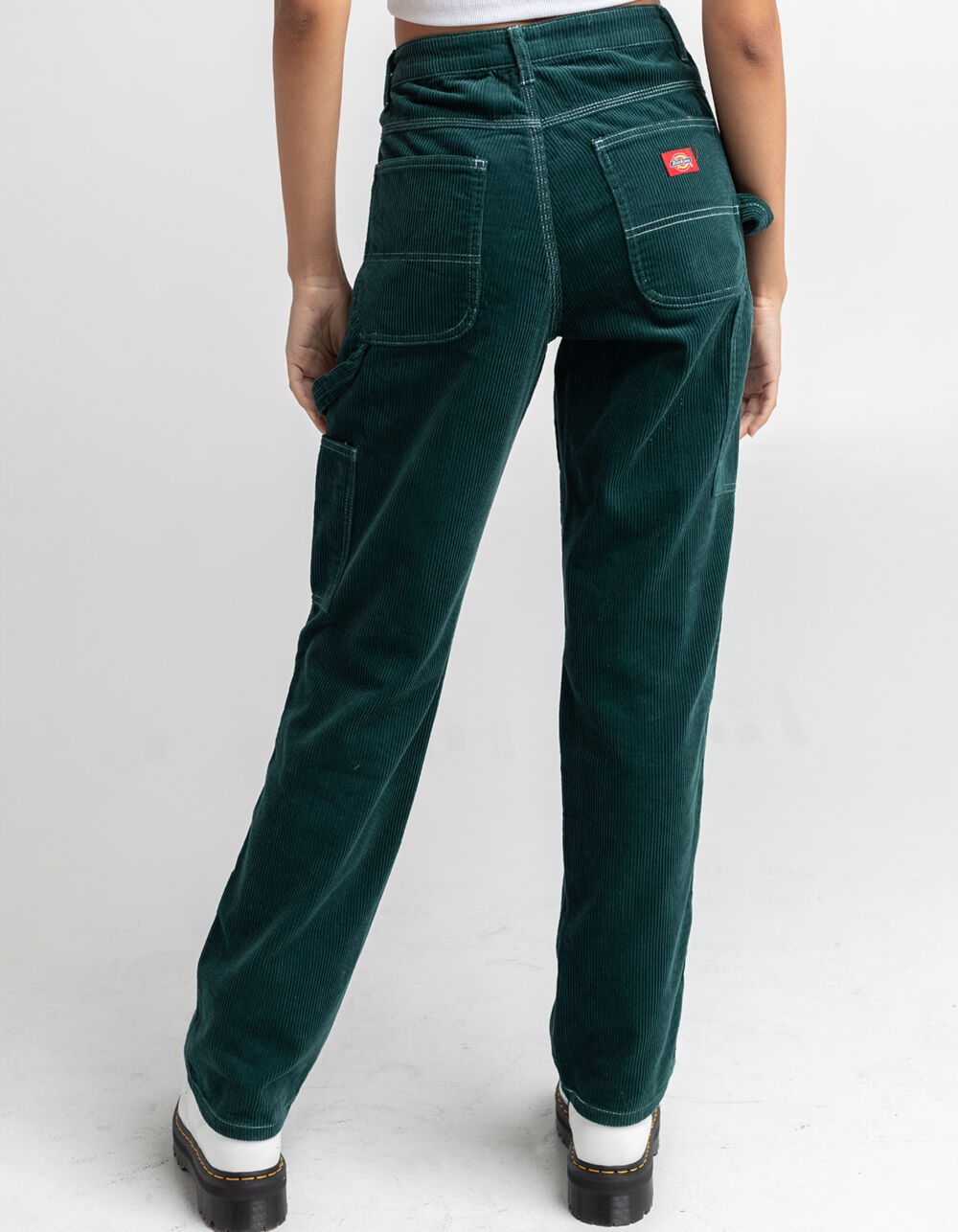 DICKIES Corduroy Womens Carpenter Pants FOREST Tillys