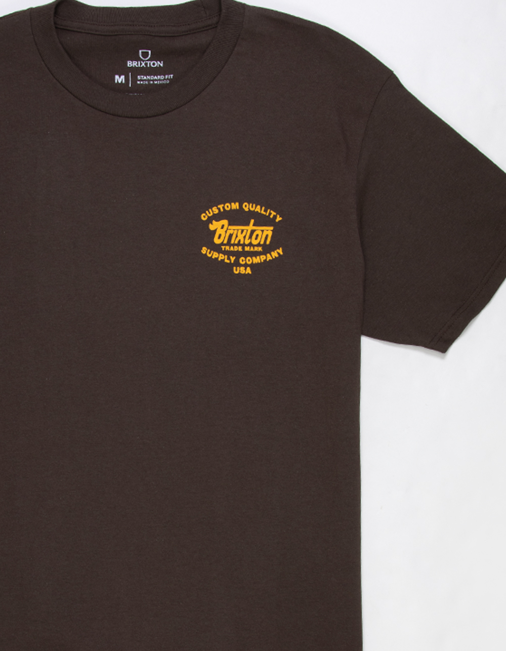 BRIXTON Glade Mens Tee - BROWN