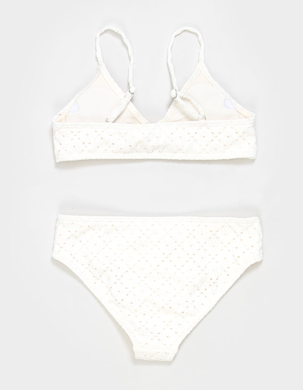 FULL TILT Texture Ring Girls Bralette Bikini Set