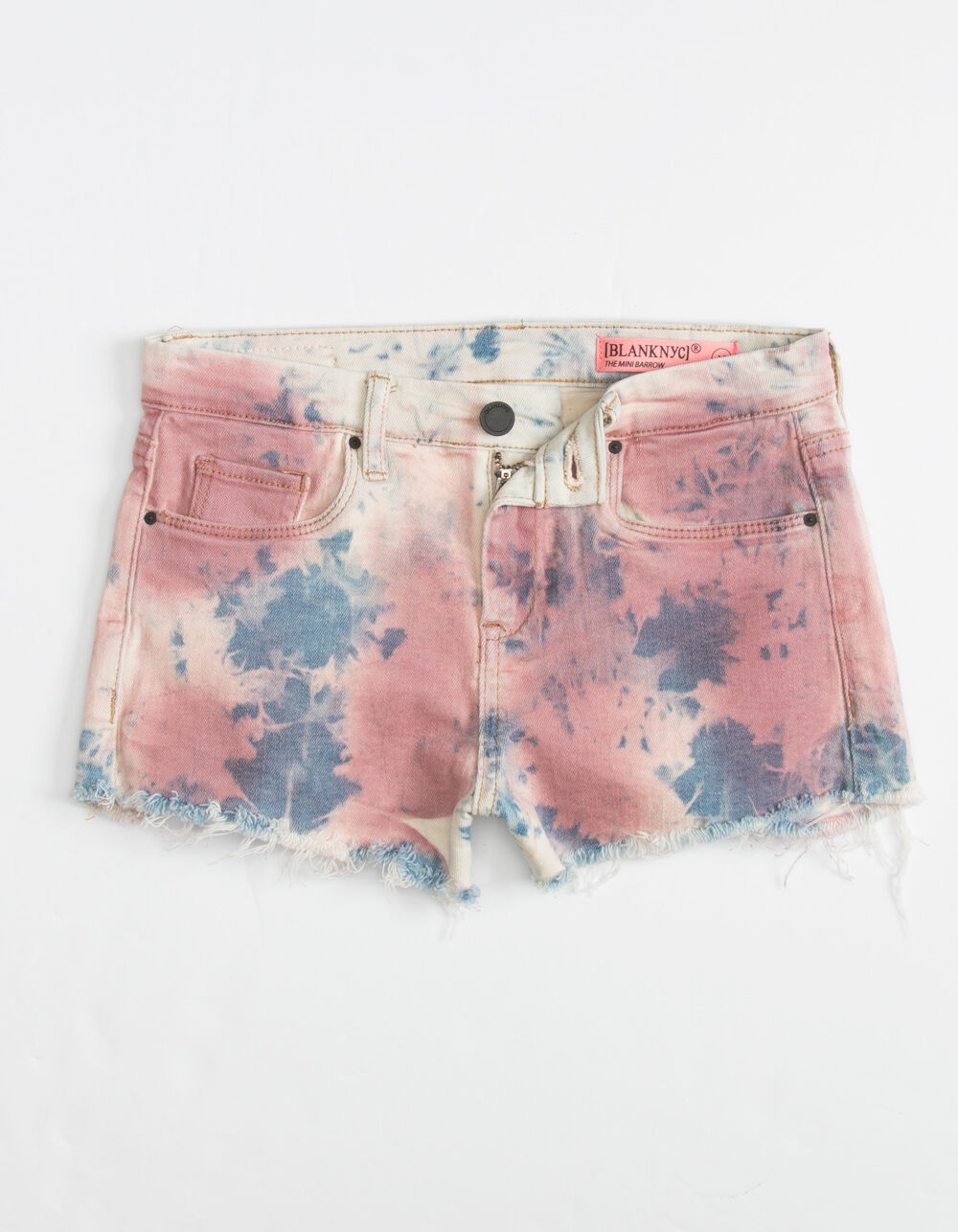 BLANK NYC Tie Dye Fray Girls Denim 