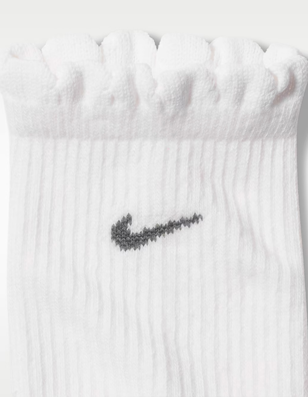 NIKE Everyday Elevated Womens Micro-Crew Socks 2 Pack - WHITE