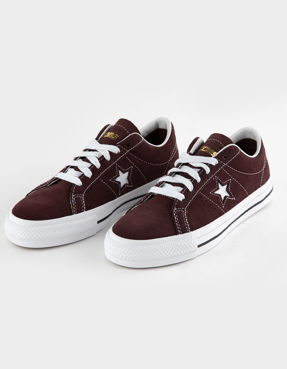 CONVERSE Cons One Star Pro Shoes - BROWN/WHITE