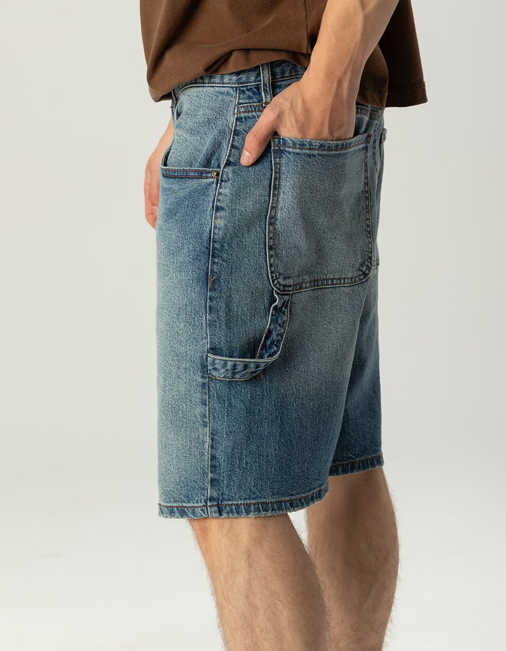 RSQ Mens Loose Carpenter Jorts