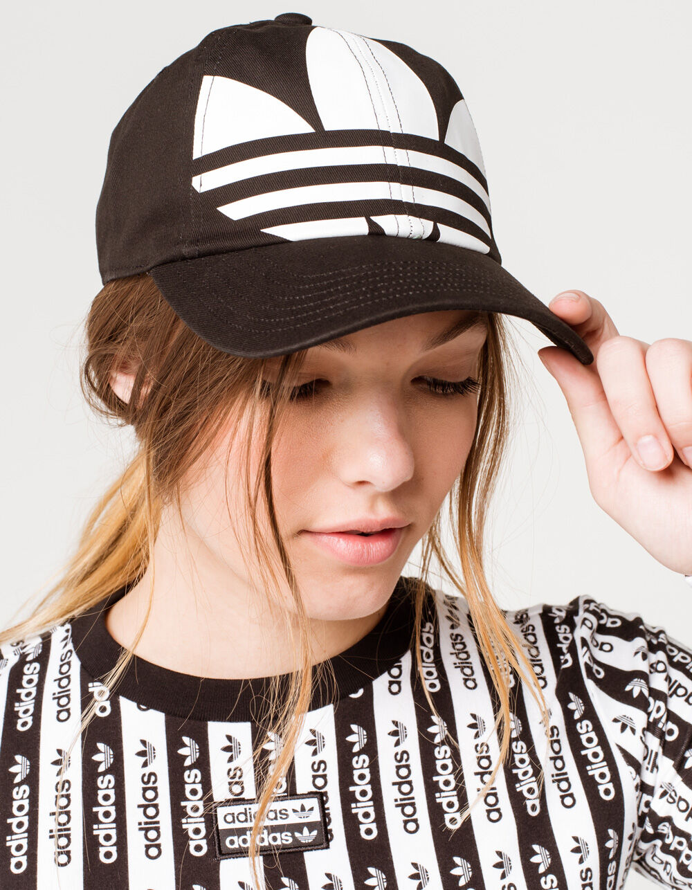 ADIDAS Big Trefoil Womens Strapback Hat 