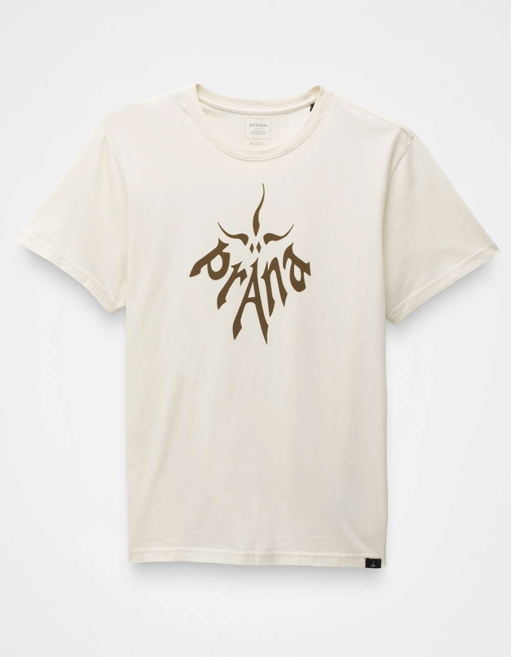 PRANA Heritage Graphic Mens Tee - CREAM