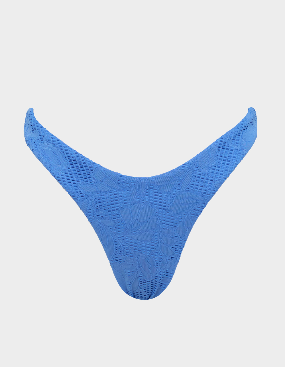VYB SWIM Head Over Heels Chelsea Scoop Bikini Bottoms - BLUE