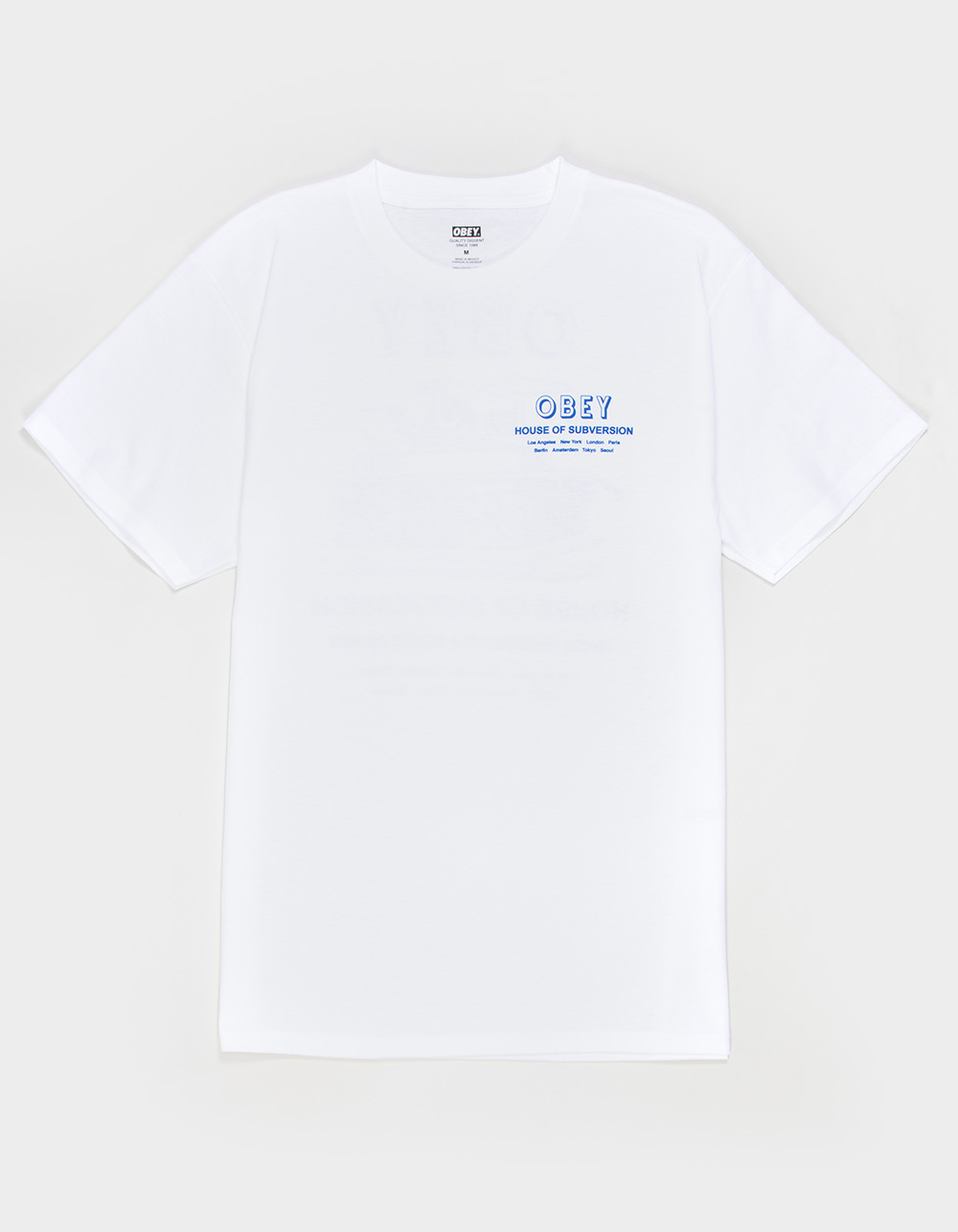 OBEY Subversion Mens Tee - WHITE