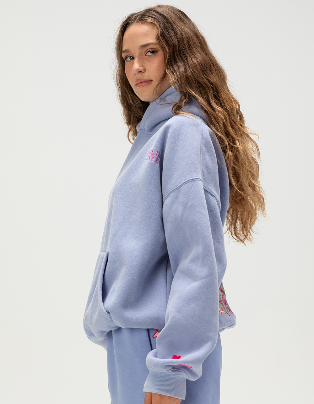 MALIBU SKYYE Meant to Be Womens Hoodie - BLUE