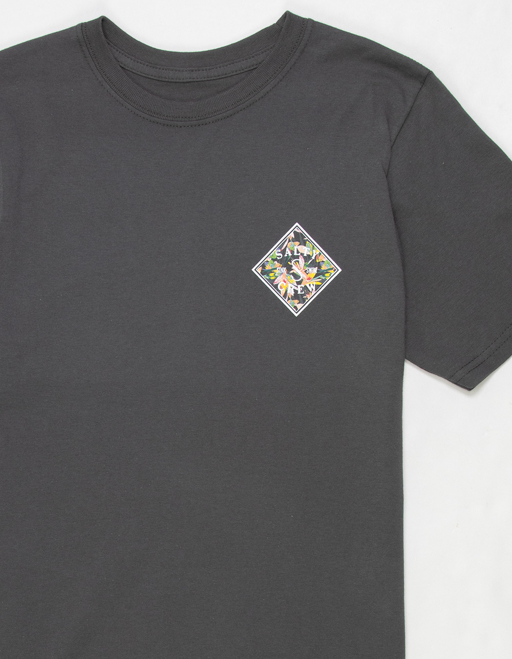 SALTY CREW Tippet Fill Boys Tee - CHARCOAL