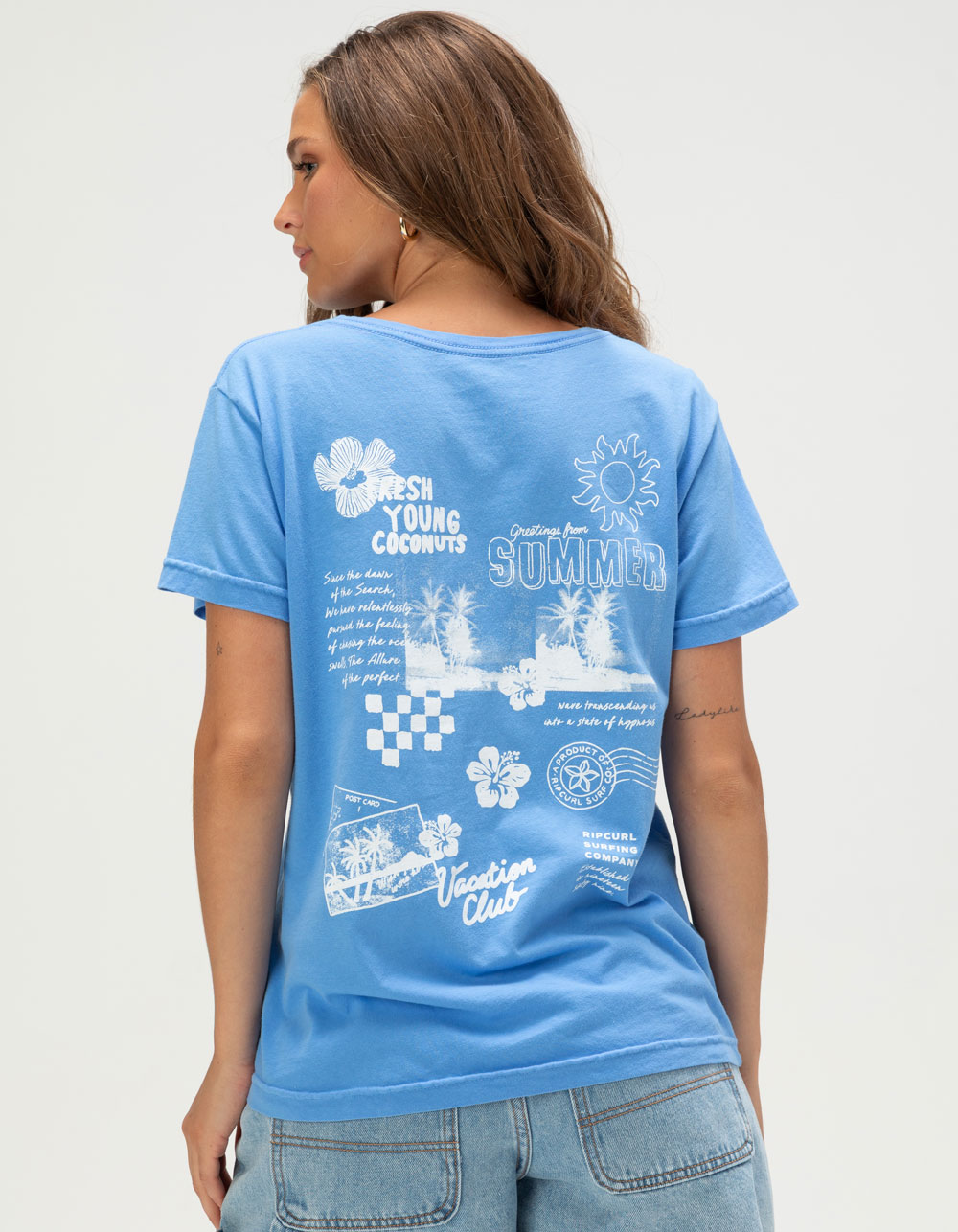 SALTY CREW Sunrise Womens Long Sleeve Sun Shirt - OFF WHITE