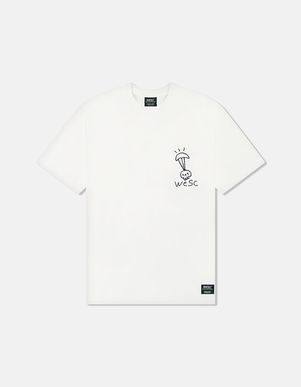 WeSC Mason Care Mens Tee - WHITE