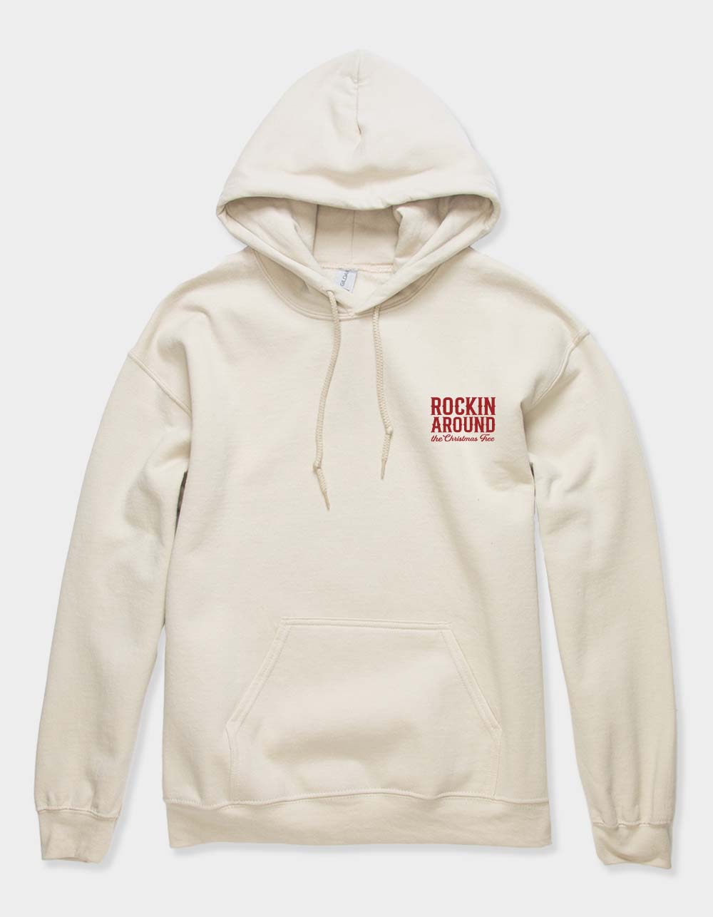 WESTERN Rockin' Around Unisex Hoodie - SAND