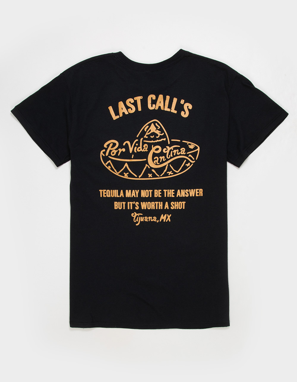 LAST CALL CO. Cantina Mens Tee - BLACK
