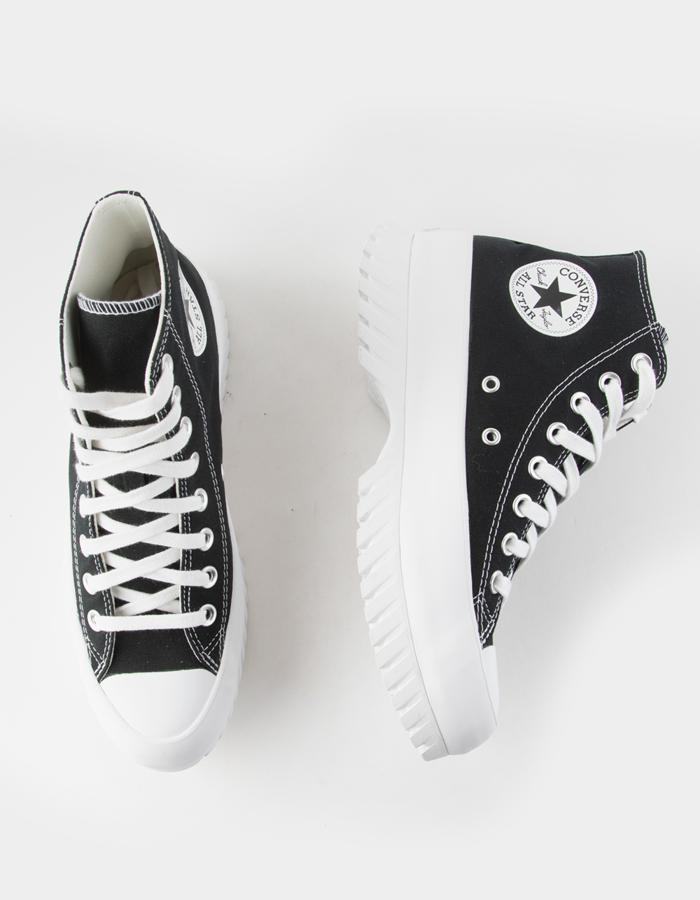 CONVERSE Chuck Taylor All Star Lugged  Womens High Top Shoes - BLK/WHT |  Tillys