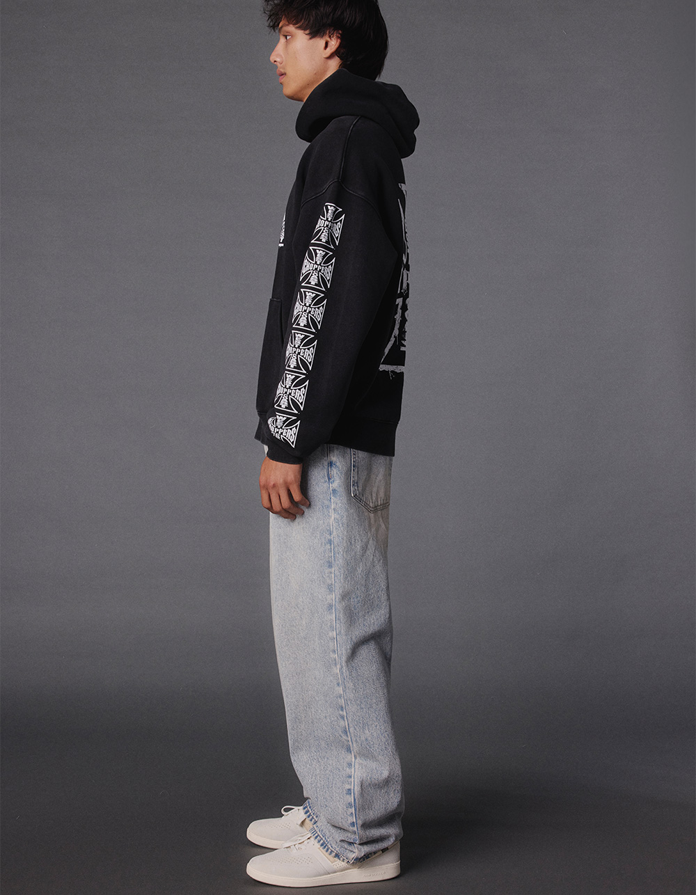 RSQ Mens Baggy Jeans - TORNADO WASH