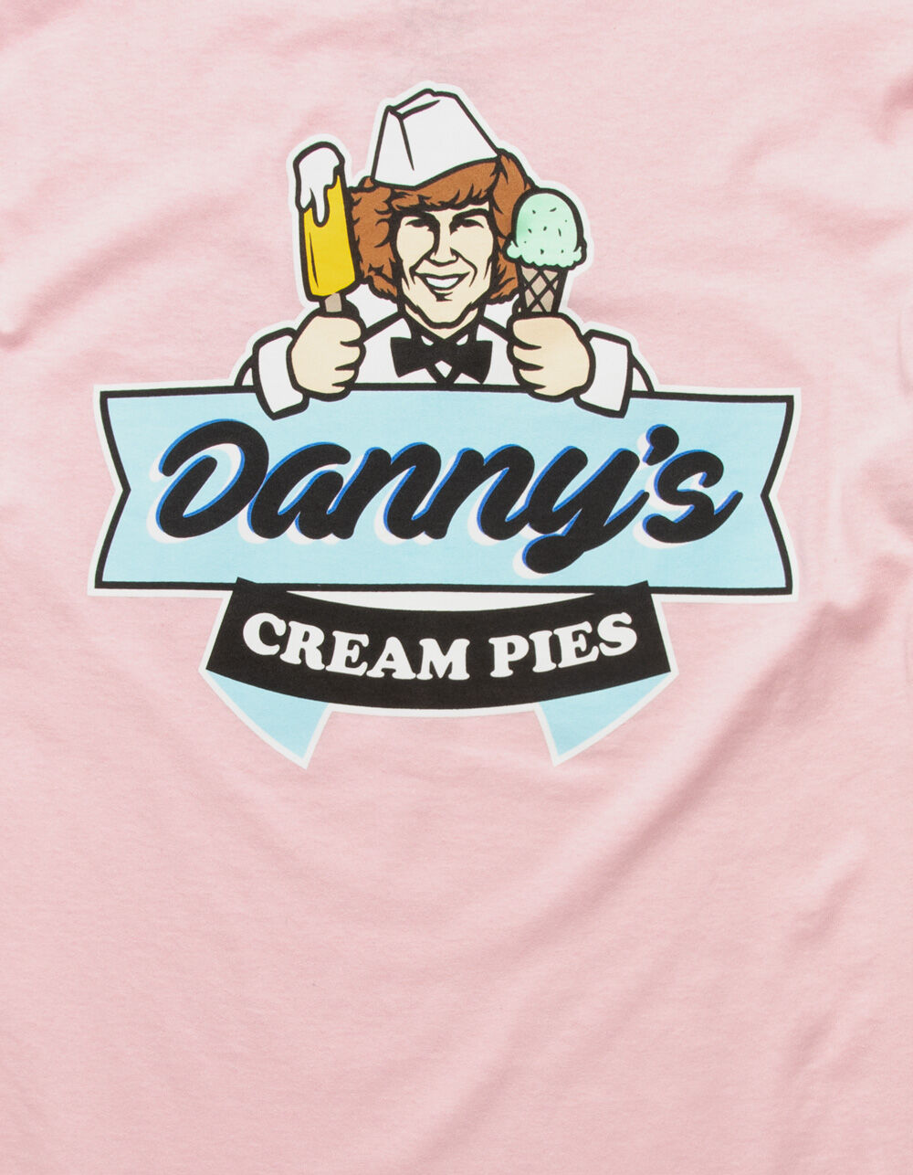 DANNY DUNCAN Danny's Cream Pies Mens Tee PINK Tillys