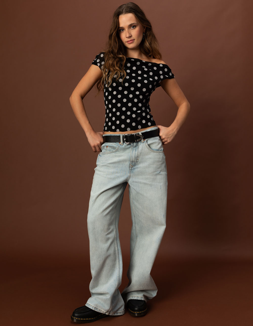 BDG Urban Outfitters Jaya Womens Baggy Jeans - VINTAGE