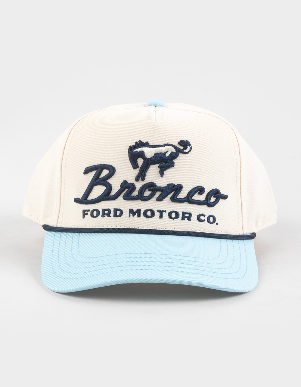 AMERICAN NEEDLE Bronco Womens Snapback Hat - LIGHT BLUE