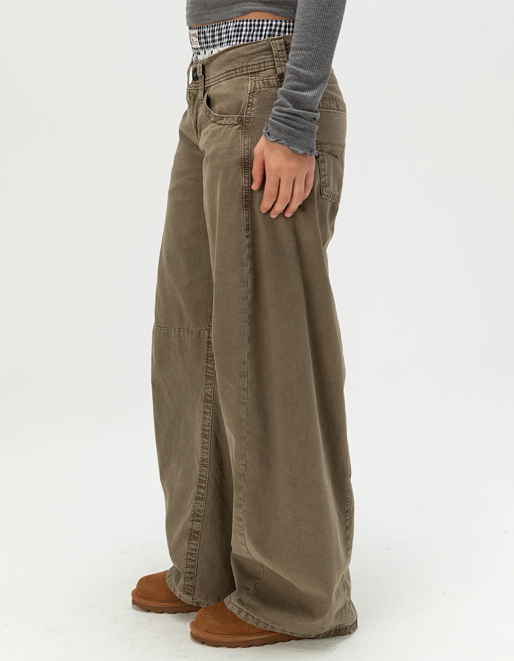 BDG Urban Outfitters Kayla Cocoon Womens Jeans - KHAKI