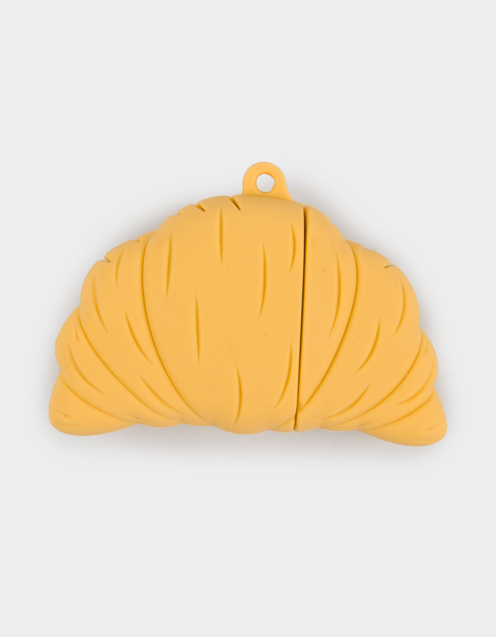 Croissant Silicone AirPods® Case  - BROWN COMBO