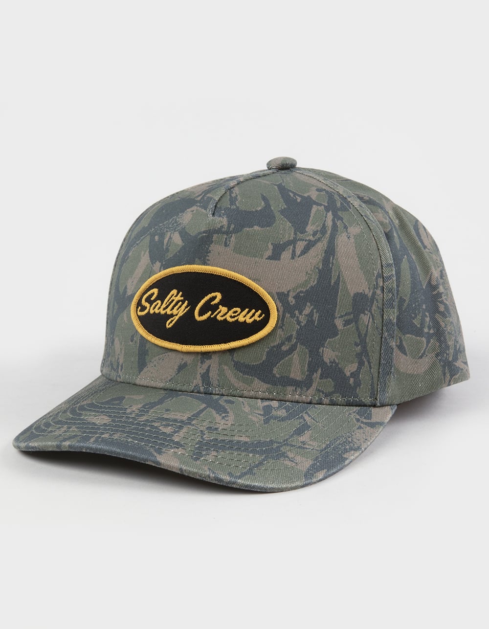 SALTY CREW Upstream Snapback Hat - CAMO GREEN