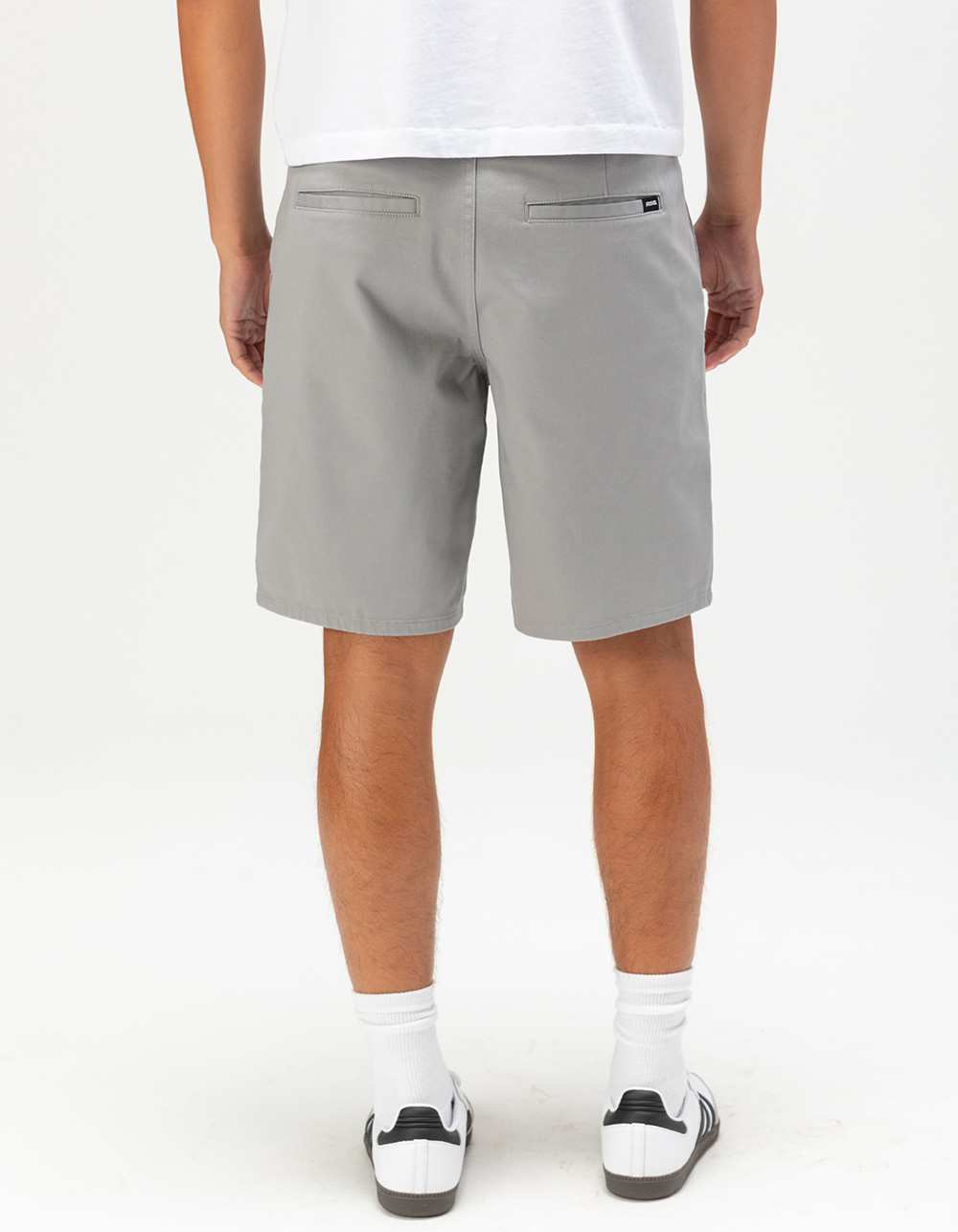 RSQ Mens Mid Length Chino Shorts - GRAY