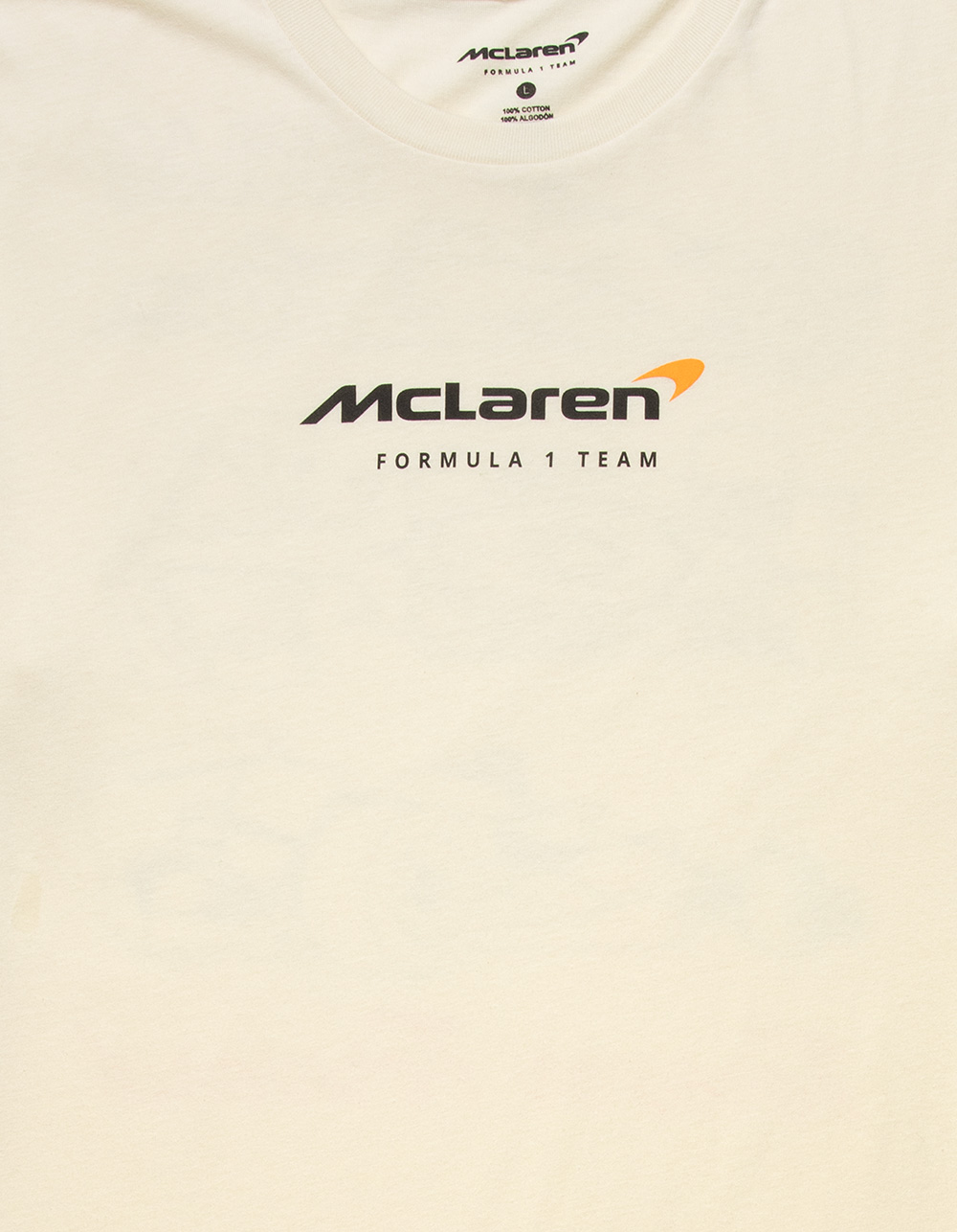 MCLAREN MCL 60 Mens Tee - CREAM