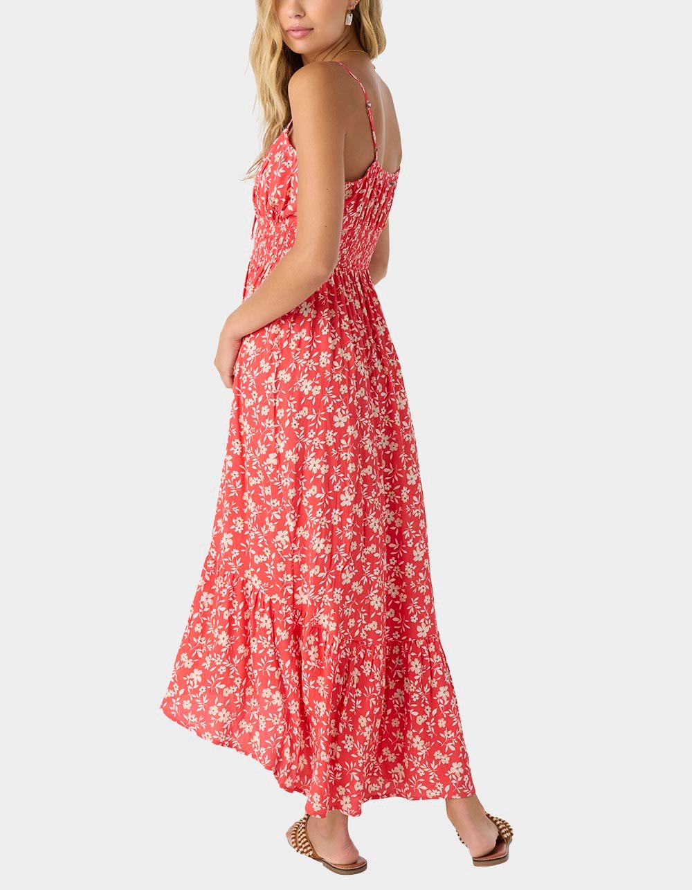O'NEILL Lettie Womens Midi Dress - RED