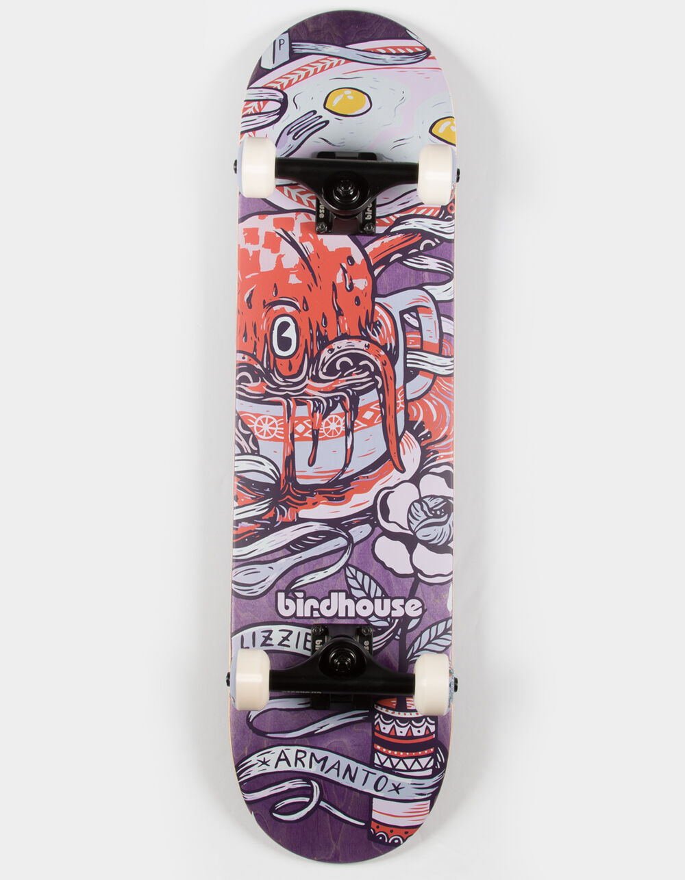 BIRDHOUSE La Favorites Purple 7.75" Complete Skateboard - MULTI