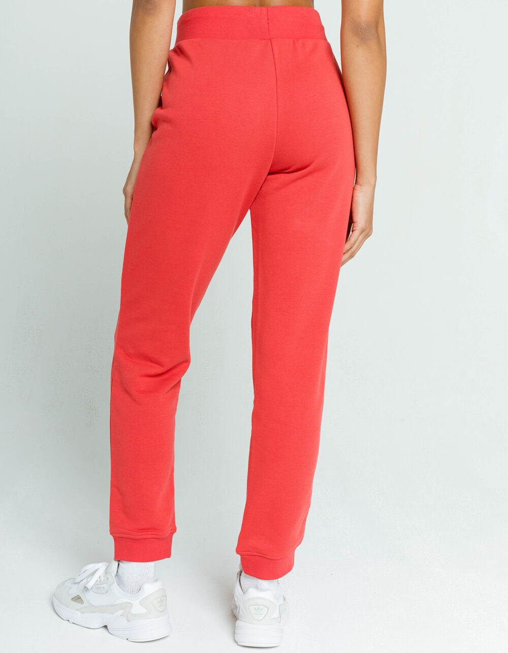 ADIDAS Trefoil Essentials Womens Track Pants - RED | Tillys