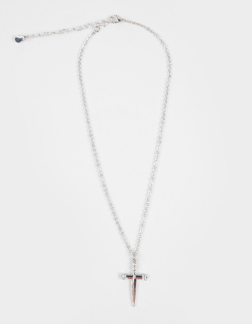 FULL TILT Cross Necklace - SILVER