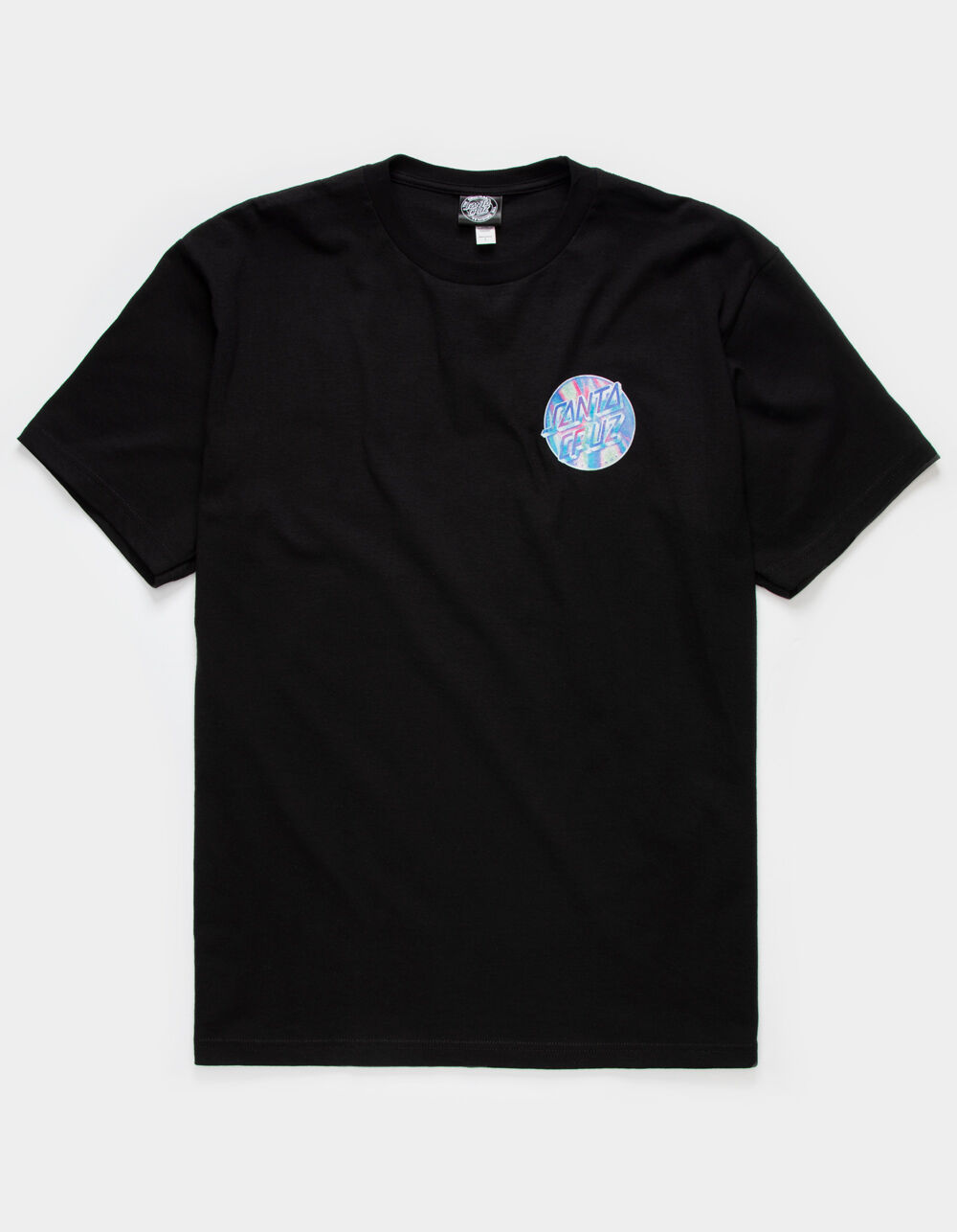 SANTA CRUZ Iridescent Dot Eco Mens T-Shirt - BLACK | Tillys