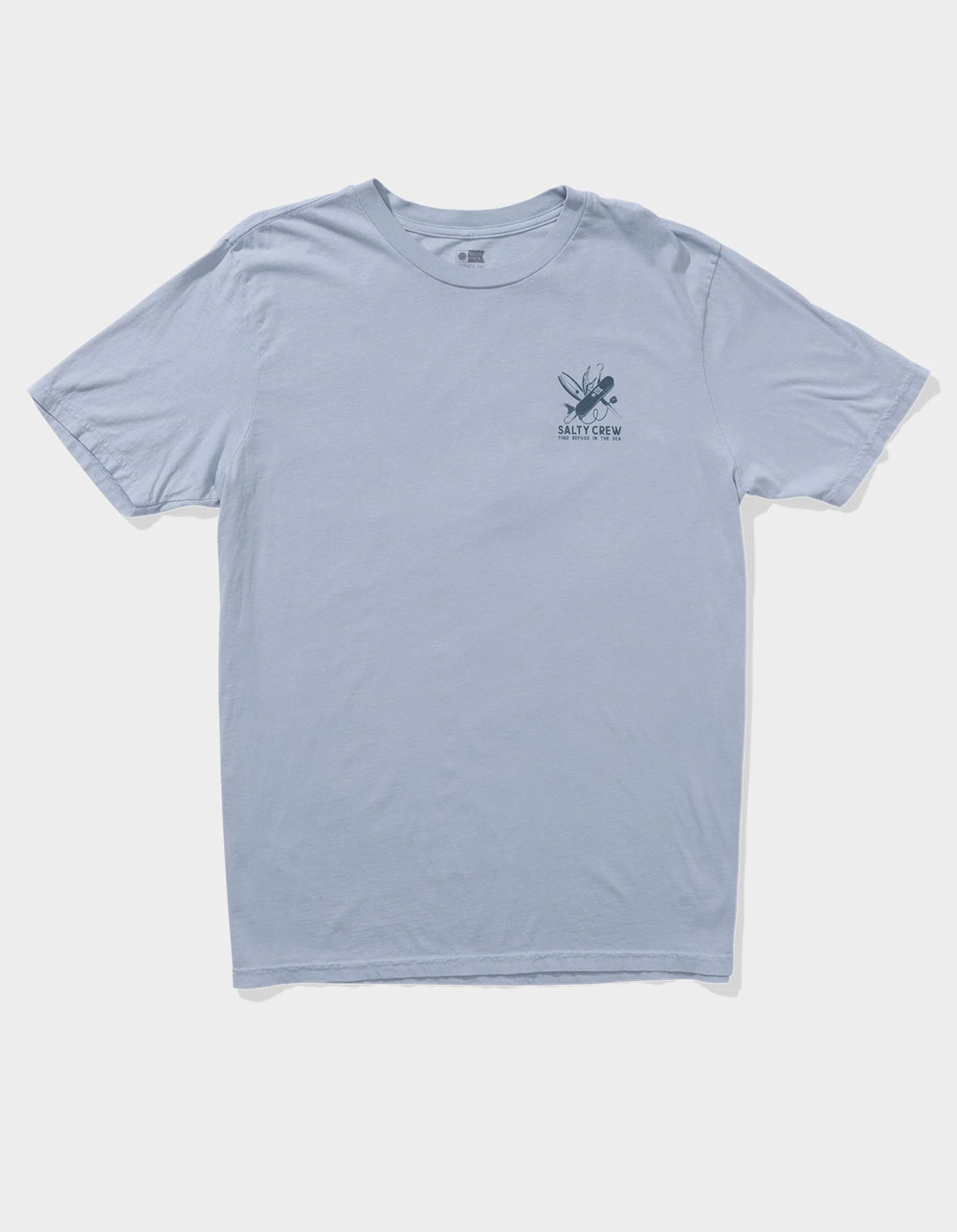 SALTY CREW Pocket Knife Mens Tee - LIGHT BLUE