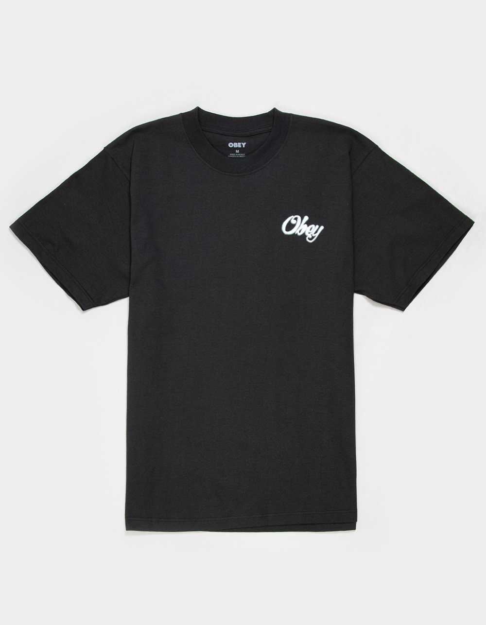 OBEY Airbrush Rose Mens Tee - BLACK