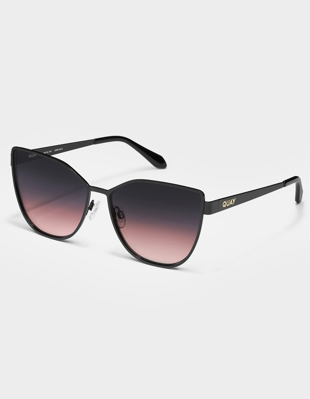 QUAY AUSTRALIA In Pursuit Sunglasses - BLACK COMBO