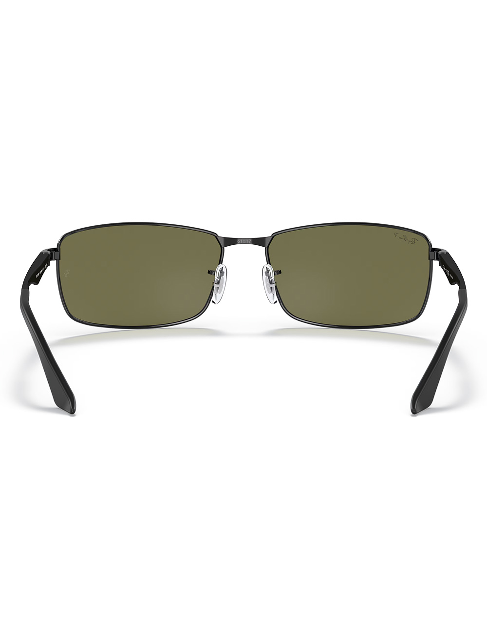 RAY-BAN RB3498 Polarized Sunglasses - BLACK