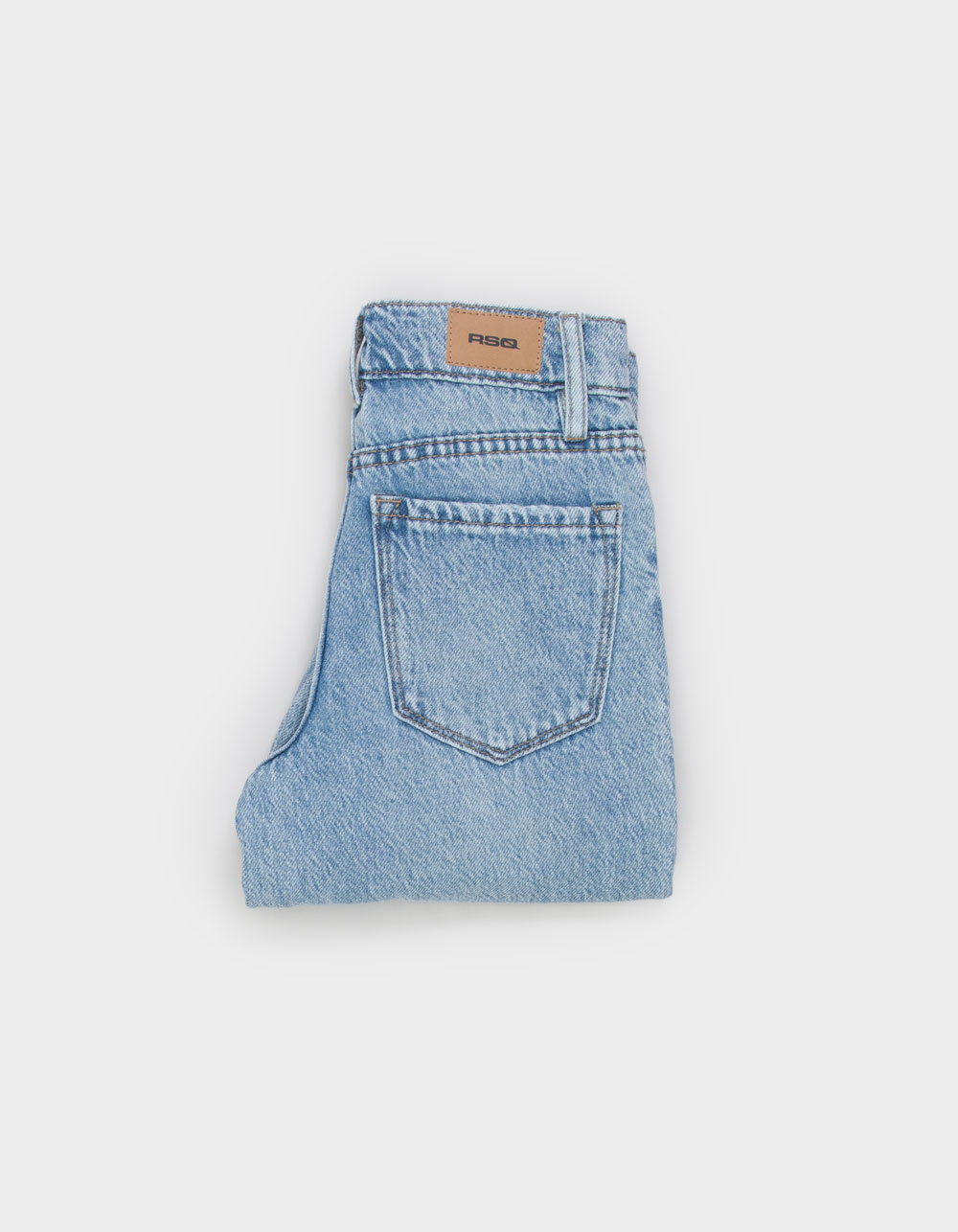 RSQ Girls High Rise Wide Leg Jeans - MEDIUM WASH