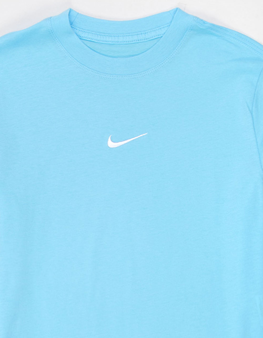 NIKE Essentials Girls Boxy Tee - SKY BLUE