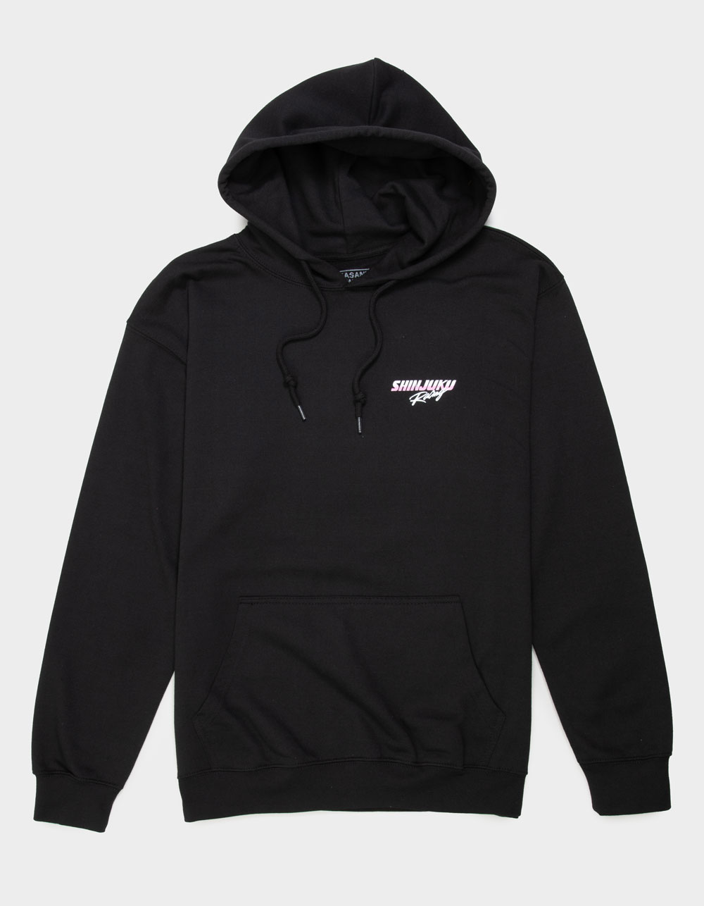 PLEASANT GETAWAY Shinjuku Racing Mens Hoodie - BLACK