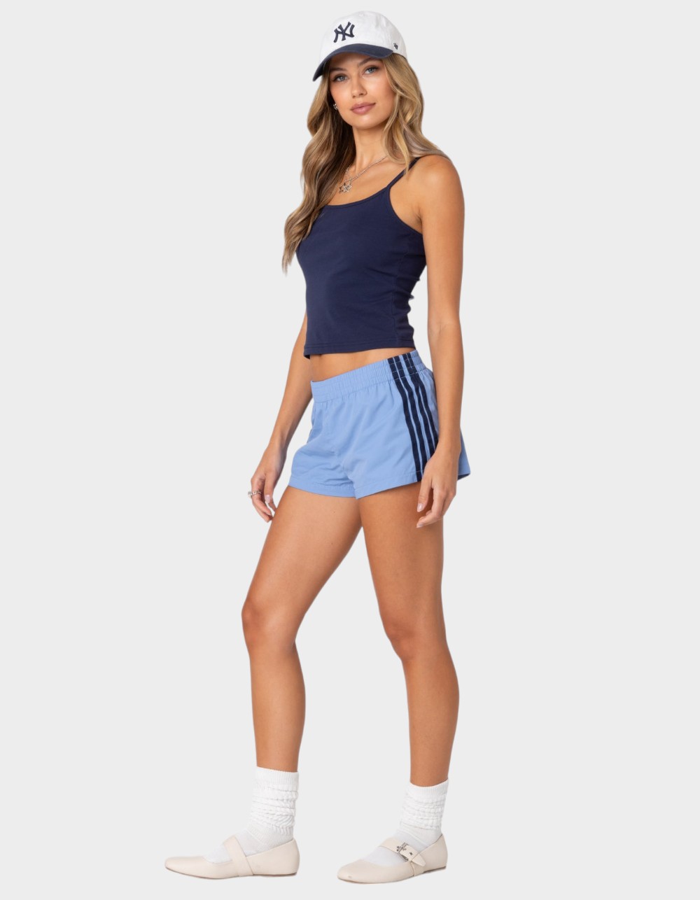 EDIKTED Deanna Tank Top - NAVY